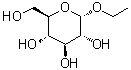 structure of CAS# 19467-01-7, 乙基 alpha-D-吡喃葡萄糖苷