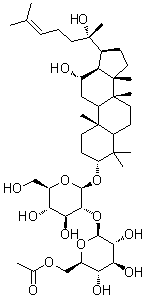 人参皂苷 Rs3分子结构 (CAS 194861-70-6)