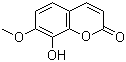 瑞香素 7-甲基醚分子结构 (CAS 19492-03-6)