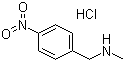 N-甲基-4-硝基苄胺盐酸盐分子结构 (CAS 19499-60-6)