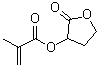 2-氧代四氢呋喃-3-基甲基丙烯酸酯分子结构 (CAS 195000-66-9)