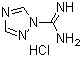 structure of CAS# 19503-26-5, 1H-1,2,4-三氮唑-1-甲脒单盐酸盐