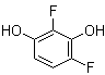 2,4-二氟间苯二酚分子结构 (CAS 195136-71-1)