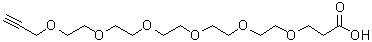 4,7,10,13,16,19-六氧杂二十二碳-21-炔酸分子结构 (CAS 1951438-84-8)