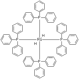 四(三苯基膦)二氢化钌分子结构 (CAS 19529-00-1)