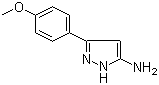 CAS # 19541-95-8, 3-(4-Methoxyphenyl)-1H-pyrazol-5-amine