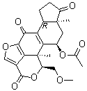 structure of CAS# 19545-26-7, Wortmannin
