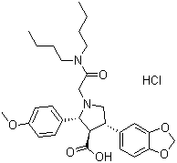structure of CAS# 195733-43-8, 盐酸阿曲生坦