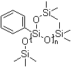 alpha-(三甲基硅烷基)-omega-[(三甲基硅烷)氧基]-聚[氧基(3,3,3-三甲基-1-苯基二硅氧烷)]分子结构 (CAS 195868-36-1)