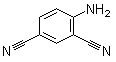 structure of CAS# 19619-22-8, 4-氨基-1,3-苯二甲腈