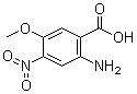 structure of CAS# 196194-99-7, 2-氨基-5-甲氧基-4-硝基苯甲酸