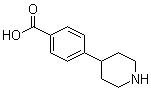 structure of CAS# 196204-01-0, 4-(哌啶-4-基)苯甲酸