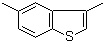 3,5-二甲基苯并[b]噻吩分子结构 (CAS 1964-45-0)