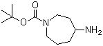 structure of CAS# 196613-57-7, 1-Boc-hexahydro-1H-azepin-4-amine