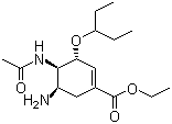 structure of CAS# 196618-13-0, Oseltamivir
