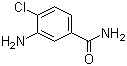 3-氨基-4-氯苯甲酰胺分子结构 (CAS 19694-10-1)