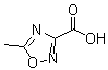 structure of CAS# 19703-92-5, 5-Methyl-1,2,4-oxadiazole-3-carboxylic acid