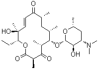 CAS # 19721-56-3, Albomycetin, Amaromycin, Antibiotic B 62169A, Pikromycin