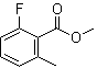 2-氟-6-甲基苯甲酸甲酯分子结构 (CAS 197516-57-7)