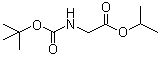 CAS 登录号：197579-95-6, N-(叔丁氧基羰基)甘氨酸异丙酯