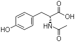 structure of CAS# 19764-32-0, N-乙酰基-D-酪氨酸