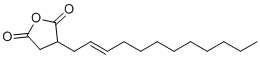 2-十二碳烯-1-基琥珀酸酐分子结构 (CAS 19780-11-1)