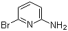 2-氨基-6-溴吡啶分子结构 (CAS 19798-81-3)