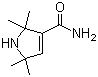 structure of CAS# 19805-75-5, 2,2,5,5-四甲基-3-吡咯啉-3-甲酰胺
