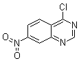 4-氯-7-硝基喹唑啉分子结构 (CAS 19815-17-9)