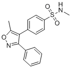 CAS # 198471-69-1, Parecoxib Impurity K, N-Methyl-4-(5-methyl-3-phenylisoxazol-4-yl)benzenesulfonamide