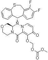 巴洛沙韦玛波西酯分子结构 (CAS 1985606-14-1)