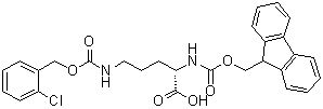 CAS # 198561-86-3, N5-[[(2-Chlorophenyl)methoxy]carbonyl]-N2-[(9H-fluoren-9-ylmethoxy)carbonyl]-L-ornithine
