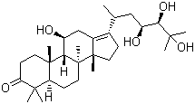 structure of CAS# 19885-10-0, 泽泻醇 A