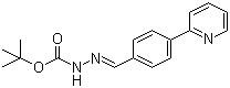 [[4-(2-吡啶基)苯基]亚甲基]-肼羧酸叔丁酯分子结构 (CAS 198904-84-6)