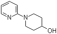 1-(吡啶-2-基)哌啶-4-醇分子结构 (CAS 199117-78-7)