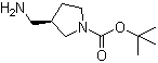 structure of CAS# 199175-10-5, (S)-1-Boc-3-氨甲基吡咯烷