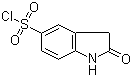 structure of CAS# 199328-31-9, 2-氧代吲哚啉-5-磺酰氯