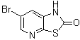 structure of CAS# 199538-83-5, 6-溴噻唑并[5,4-b]吡啶-2(1H)-酮