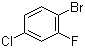 structure of CAS# 1996-29-8, 1-Bromo-4-chloro-2-fluorobenzene
