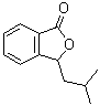 CAS # 199736-94-2, 3-(2-Methylpropyl)-1(3H)-isobenzofuranone, 3-Isobutylphthalide