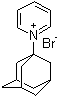 N-1-Adamantylpyridinium bromide molecular structure (CAS 19984-57-7)