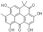 structure of CAS# 20004-62-0, 拒霉素