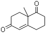 structure of CAS# 20007-72-1, 9-甲基-delta-5(10)-辛-1,6-二酮