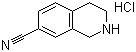 1,2,3,4-四氢异喹啉-7-甲腈盐酸盐分子结构 (CAS 200137-81-1)