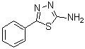 structure of CAS# 2002-03-1, 2-氨基-5-苯基-1,3,4-噻二唑