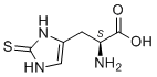 structure of CAS# 2002-22-4, (αS)-α-氨基-2,3-二氢-2-硫代-1H-咪唑-4-丙酸