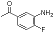 structure of CAS# 2002-82-6, 3'-氨基-4'-氟苯乙酮