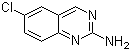 6-氯喹唑啉-2-胺分子结构 (CAS 20028-71-1)