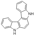 5,8-二氢吲哚并[2,3-c]咔唑分子结构 (CAS 200339-30-6)