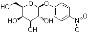 4-硝基苯-beta-D-半乳糖苷分子结构 (CAS 200422-18-0)